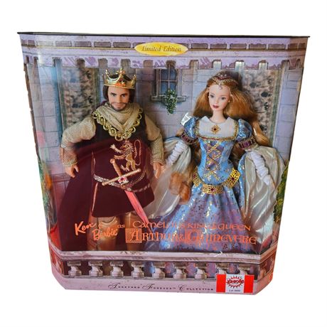 1999 Mattel Arthur & Guinevere Barbie, In Original Box