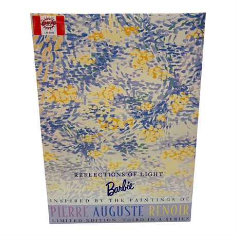 1999 Mattel Reflections Of Light Barbie Inspired By Pierre Auguste Renoir