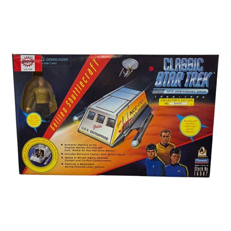 1996 Playmates Classic Star Trek 30Th Anniversary Galileo Shuttle Craft