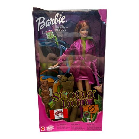 2001 Mattel Scooby Doo Daphne Barbie, In Original Box