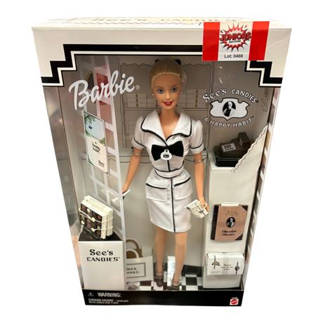 1999 Mattel Sees Candies A Happy Habit Barbie, In Original Box