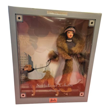 2000 Mattel Society Hound Collection Greyhound Barbie, In Original Box