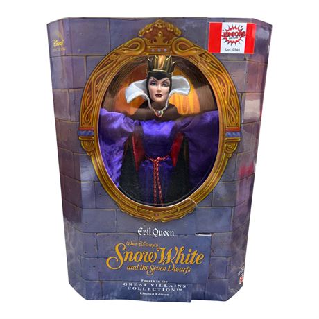 1998 Mattel Disney Snow White And The Seven Dwarves Evil Queen Doll