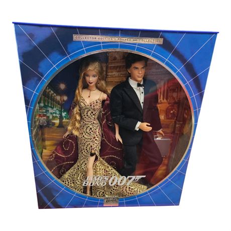 2002 Mattel James Bond 007 Barbie, In Original Box