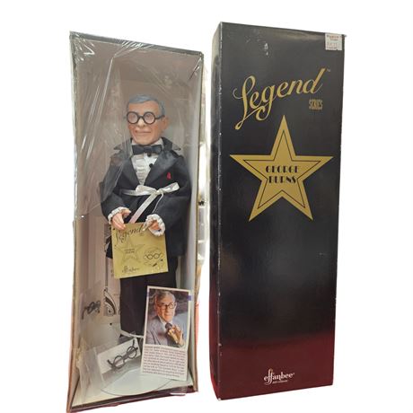 Effanbee Legend Series George Burns 15'' Doll, In Original Box