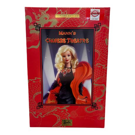 1999 Mattel Manns Chinese Theatre Barbie, In Original Box