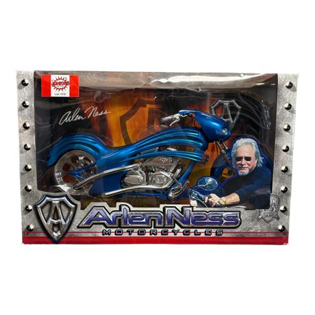 Iron Legends Arlen Ness Motorcycle, In Original Box