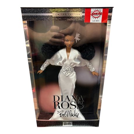 2003 Mattel Diana Ross Barbie By Bob Mackie, In Original Box