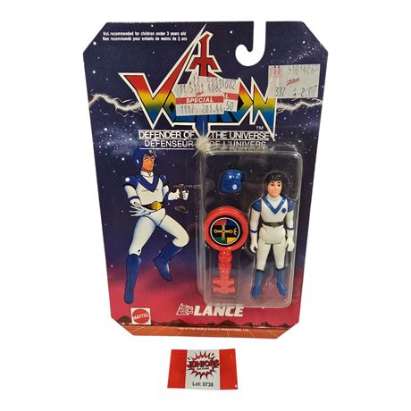 1984 Mattel Voltron "Lance", In Original Blister Pack
