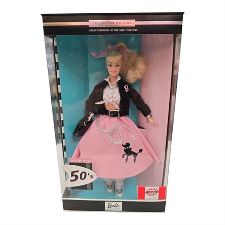 2000 Mattel Nifty 50's Barbie, In Original Box