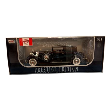 Anson 1:18 Die Cast Metal Prestige Edition 1934 Packard, In Original Box