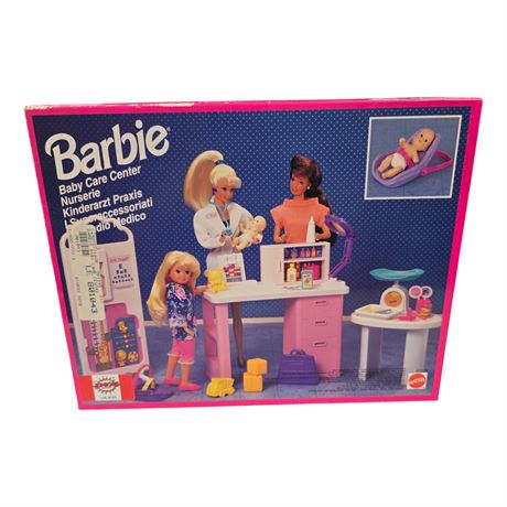 1994 Mattel Barbie Baby Care Center, In Original Box