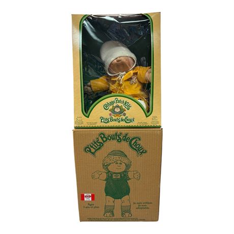 1983 Coleco Cabbage Patch Kids Doll, In Original Box With Shipping Box
