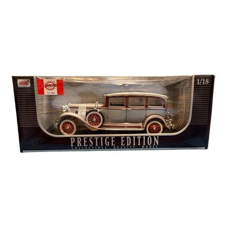Anson 1:18 Die Cast Metal Prestige Edition 1931 Peerless, In Original Box