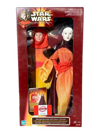1998 Hasbro Star Wars Episode 1 Hidden Majesty Queen Amidala Doll