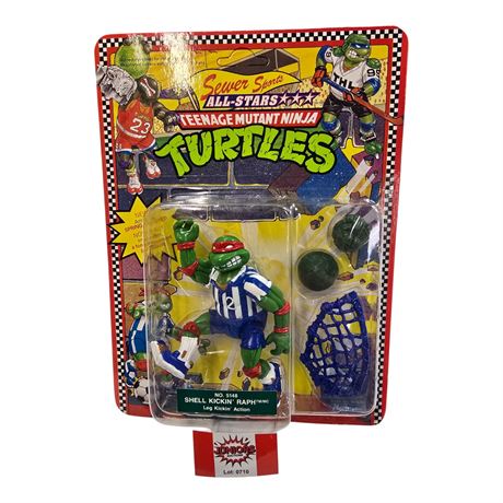 1991 Playmates Teenage Mutant Ninja Turtles "Shell Kickin' Raph"