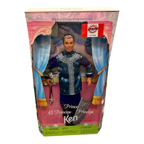 1998 Mattel Prince Ken Barbie, In Original Box