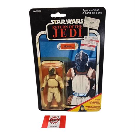1983 Kenner Star Wars Return Of The Jedi "Klaatu", In Original Blister Pack