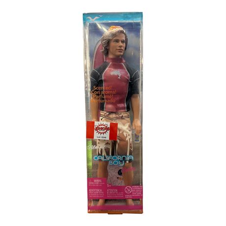 2004 Mattel California Boy "Blain" Barbie, In Original Box