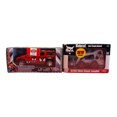 1:25 & 1:27 Die Cast Metal Cars, In Original Boxes