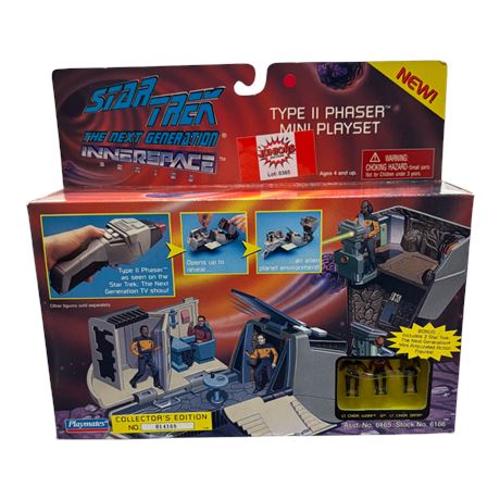 1995 Playmates Star Trek Inner Space Series Type Ii Mini Phaser Playset
