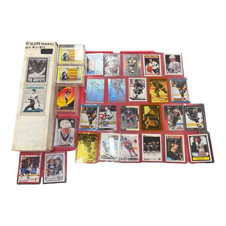 Large Assortment Of Vintage Hockey Cards & Memorabilia