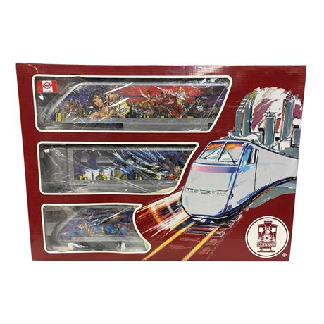Lehmann LGB G Scale DC Comics Train Set In Original Box