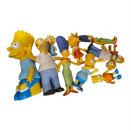 Vintage Simpsons Vinyl Figures