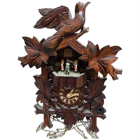Vintage Schneider Coocoo Clock, Made In Germany