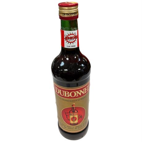 Sealed 750Ml Dubonnet Liquor Bottle