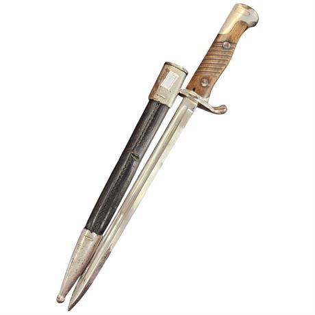 Vintage Bayonette With Sheath