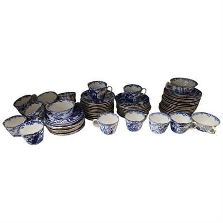 Approx. 65 Pieces Of "Mikado" Royal Crown Derby