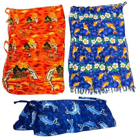 3 Uno Hawaiian Beach Wraps