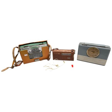 3 Vintage Radios
