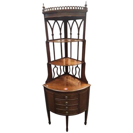 Vintage Deilcraft Corner Cabinet