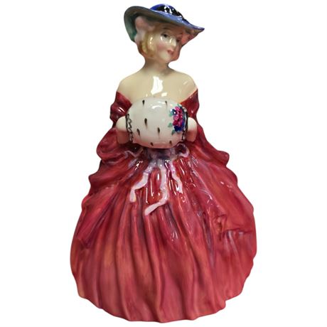 Vintage Royal Doulton Porcelain Figurine "Genevieve"
