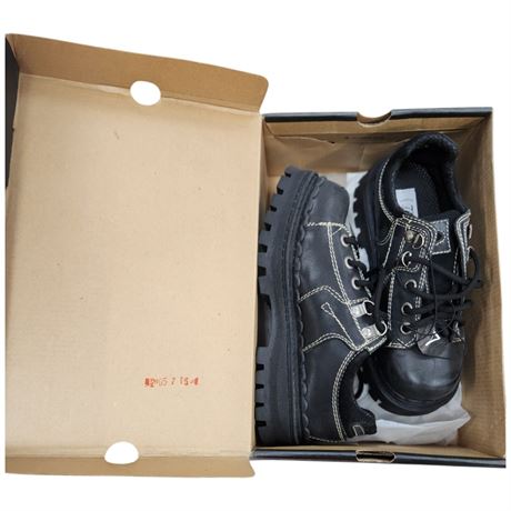 Pair Of Exit L.A Ranger Black Shoes, Size 7