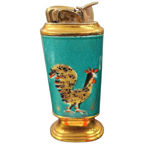 Vintage Rooster Table Lighter