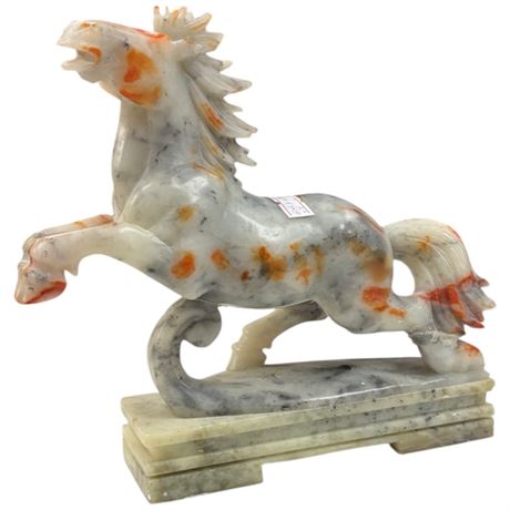 Carved Stone Horse