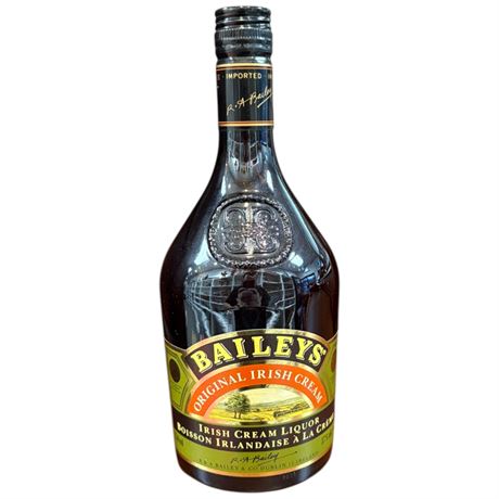 Sealed 750Ml Baileys Irish Cream Liquor Bottle