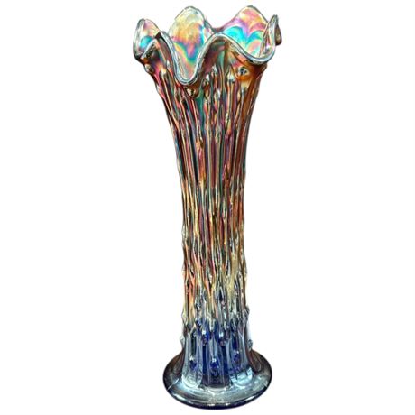 1920S Fenton Iridescent Carnival Glass Vase