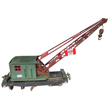 Early Lionel Lines No. 219 Electric Train Crane Car