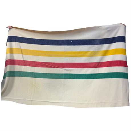 Vintage Hudsons Bay Company 4 Point Blanket