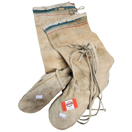 Vintage Pair Of Mukluks
