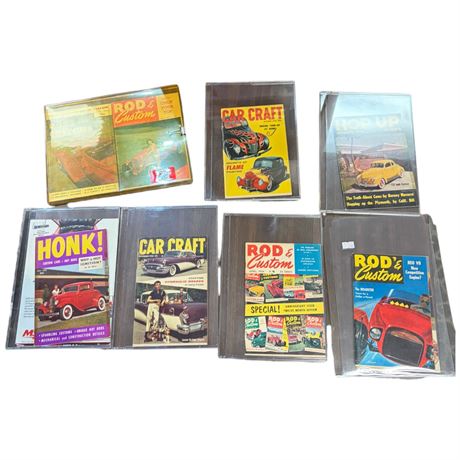 9 Vintage Hot Rod Magazines