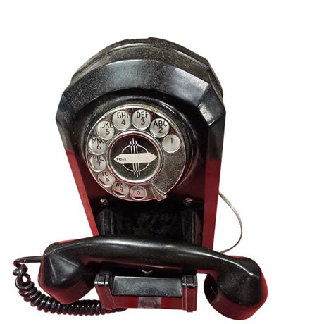 Vintage York Wall Hanging Rotary Phone
