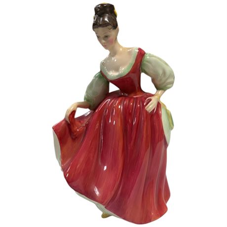 Vintage Porcelain Royal Doulton "Fair Lady" Figurine