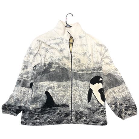 Vintage Teepee Fleece Jacket