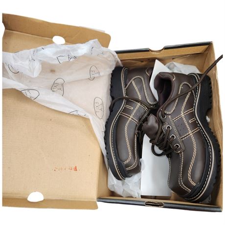 Pair Of Exit L.A Ranger Brown Shoes, Size 7