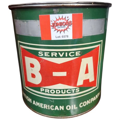 Vintage B-A Bowtie Oil Can